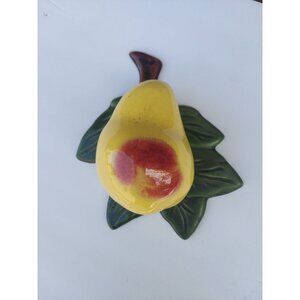 Treasure Craft Pottery Pear Wall Pocket